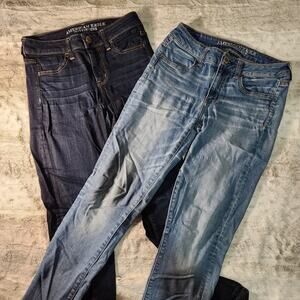 American Eagle 2 Pairs Super Stretch Jegging women's size 4